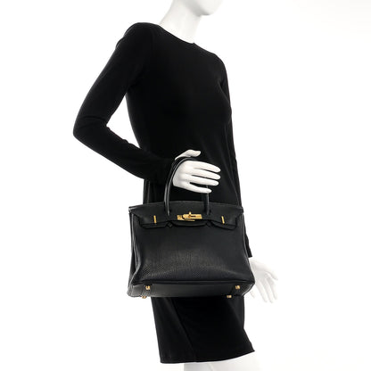 Hermes Togo Birkin 30 Black 2 of 26
