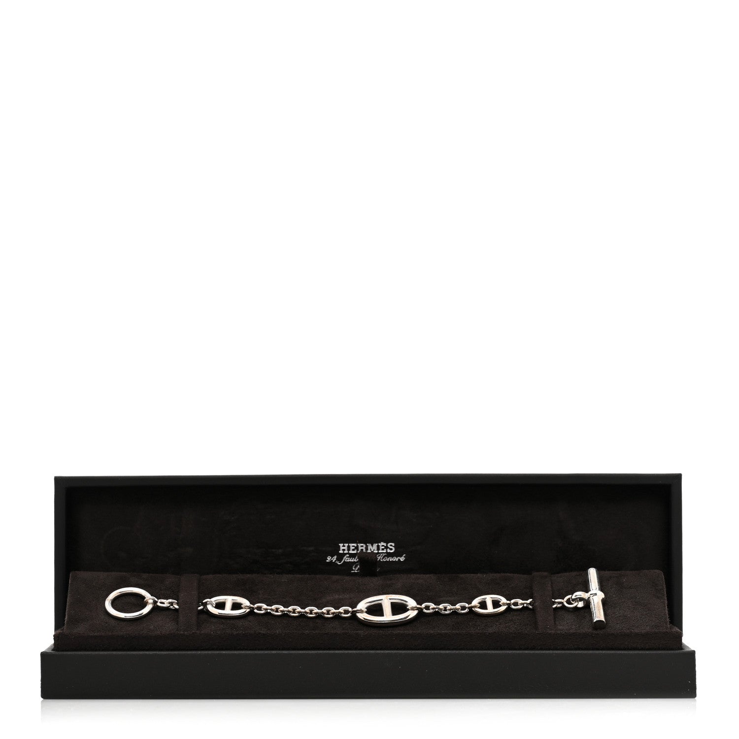 Hermes Sterling Silver Farandole Bracelet ST 4 of 4