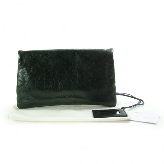 Balenciaga Agneau Giant GGH Envelope Clutch Anthracite 2 of 7