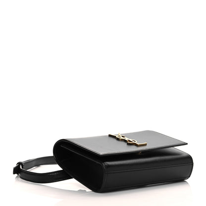 Saint Laurent Smooth Calfskin Monogram Kate Belt Bag Black 4 of 9