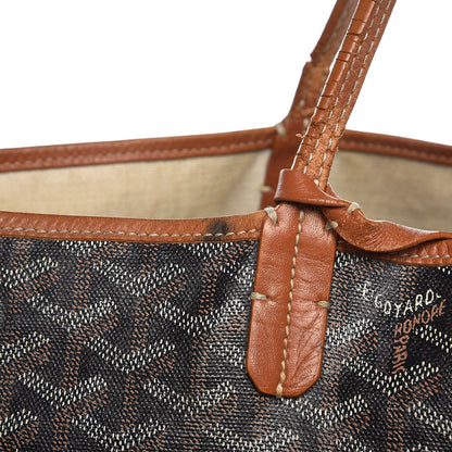 Goyard Goyardine Saint Louis GM Black Gold 16 of 47