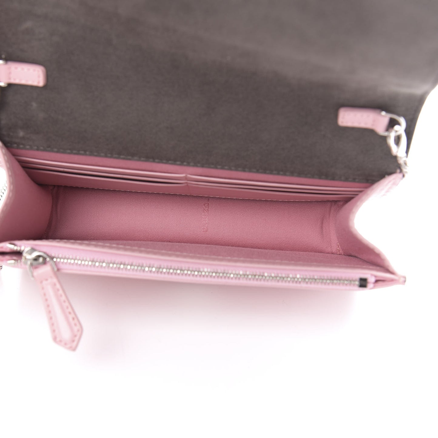 Vitello Elite Century Hypnoteyes Studded Tube Wallet On Chain Bubblegum Multicolor