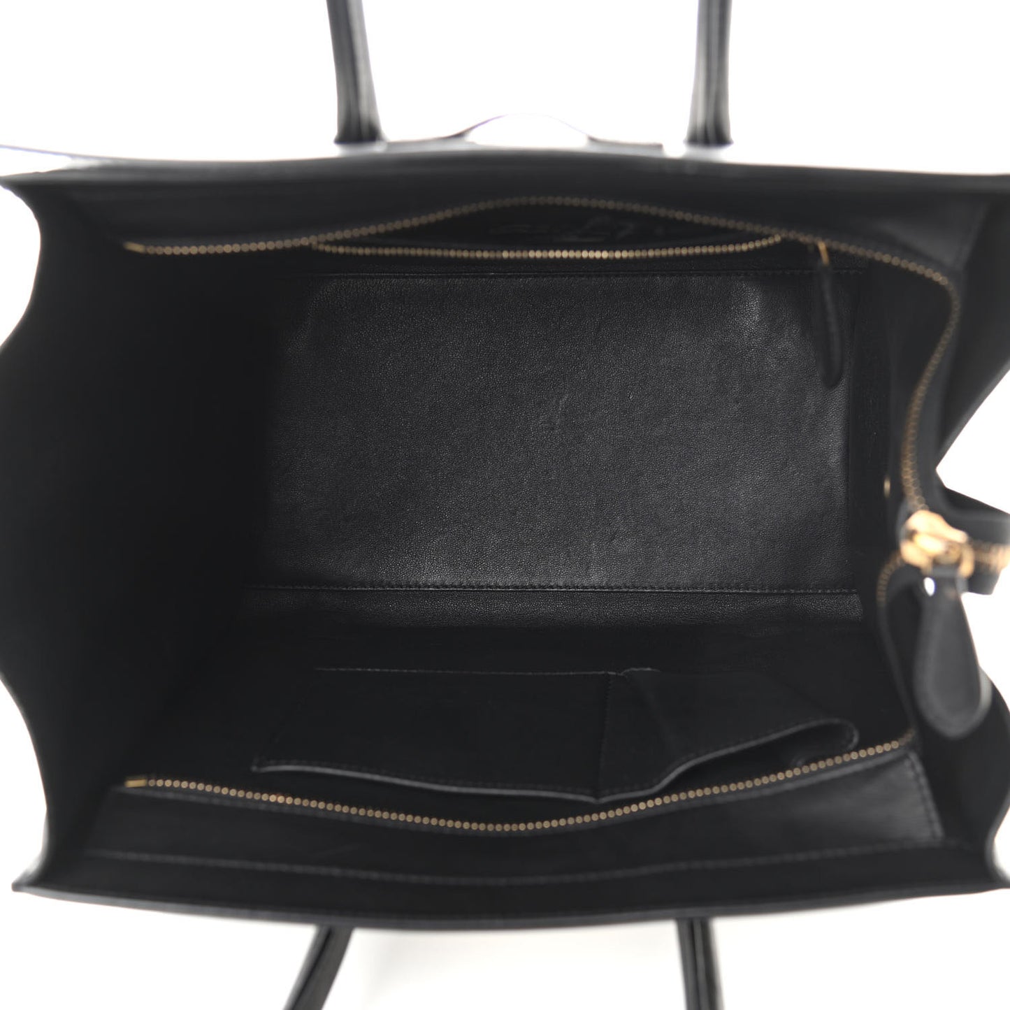 Bullhide Calfskin Mini Bi-Color Luggage Black White