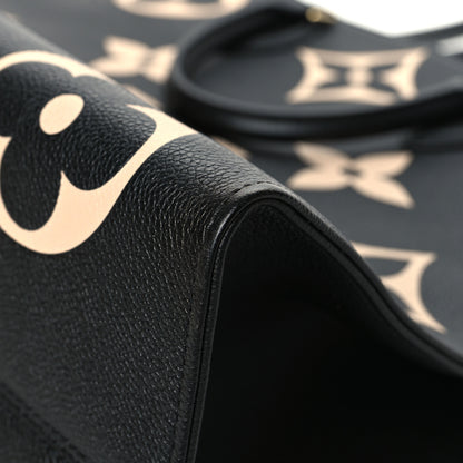 Louis Vuitton Empreinte Monogram Giant Onthego GM Black Beige 11 of 11