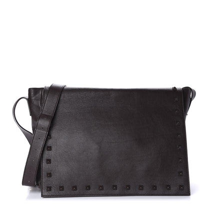 Valentino Garavani Vitello Rockstud Messenger Brown 1 of 10