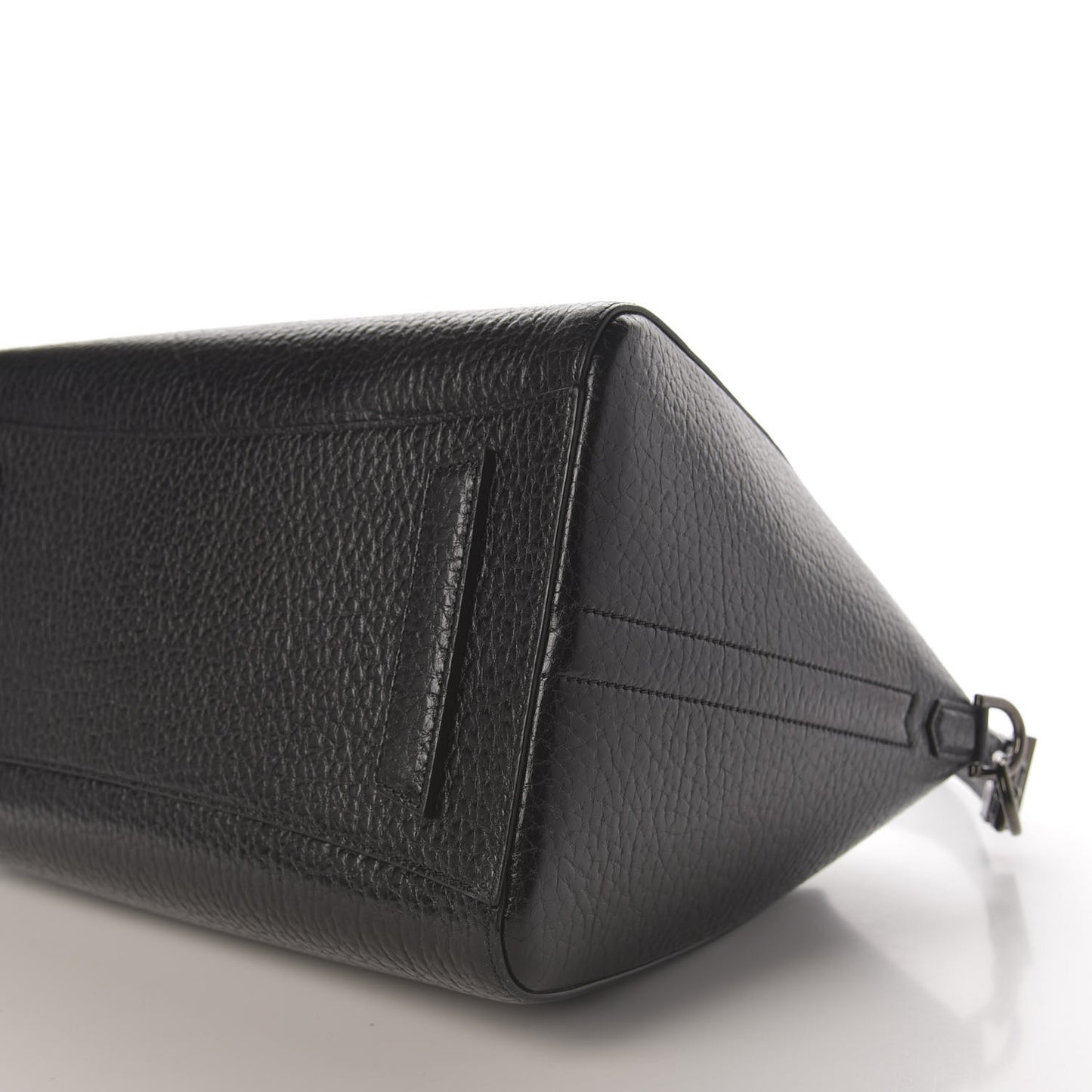 Pebbled Calfskin Medium Antigona Black