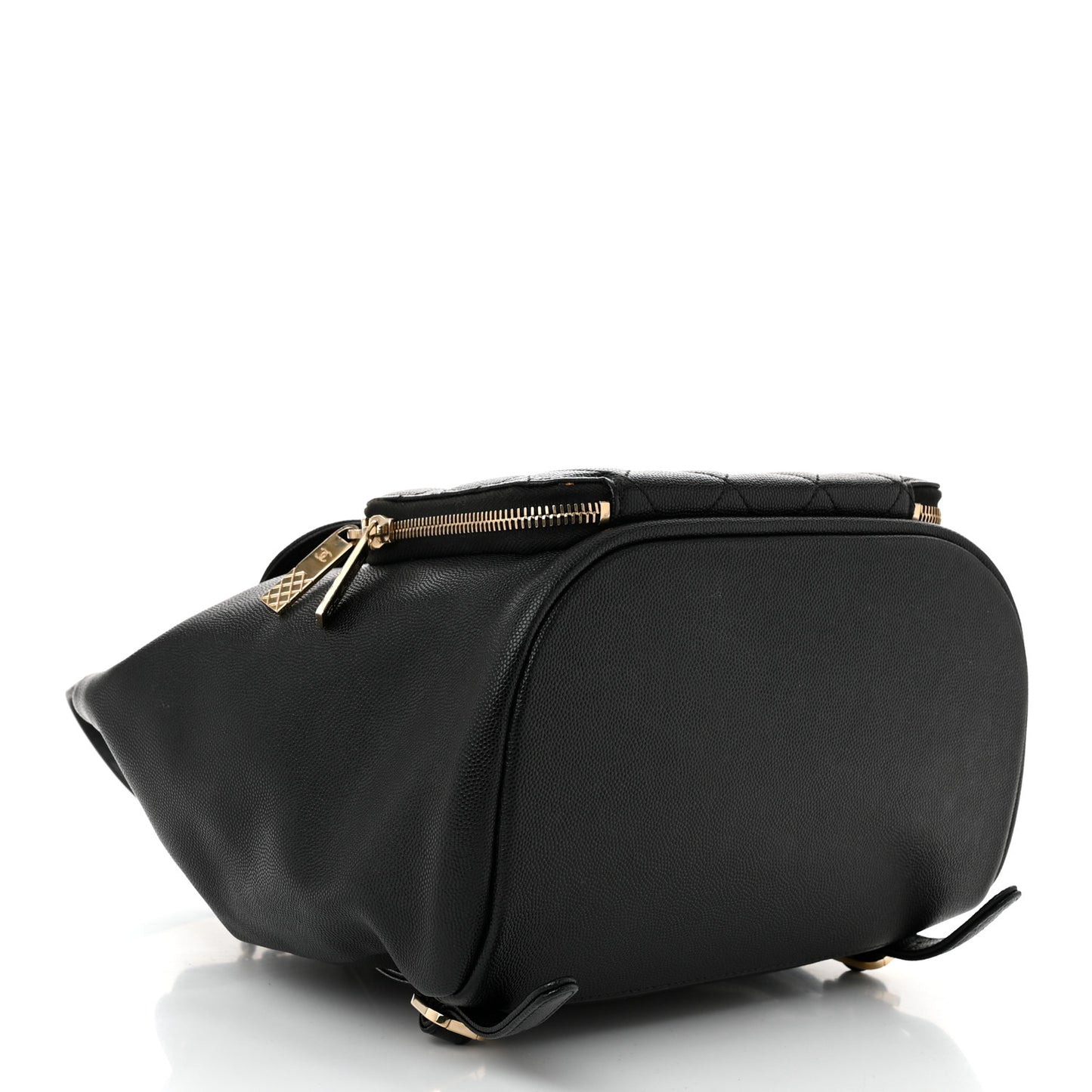 Caviar Quilted Business Affinity Backpack Black