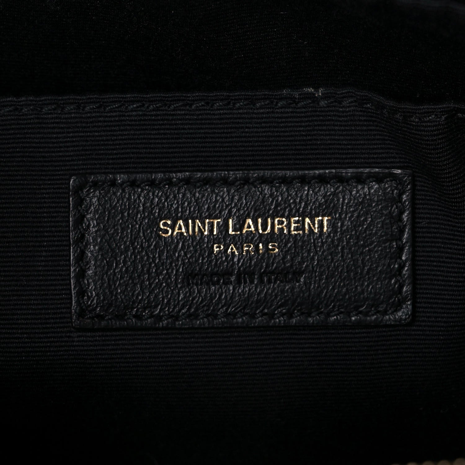 Saint Laurent Calfskin Matelasse Monogram Lou Camera Bag Dark Smog 6 of 10