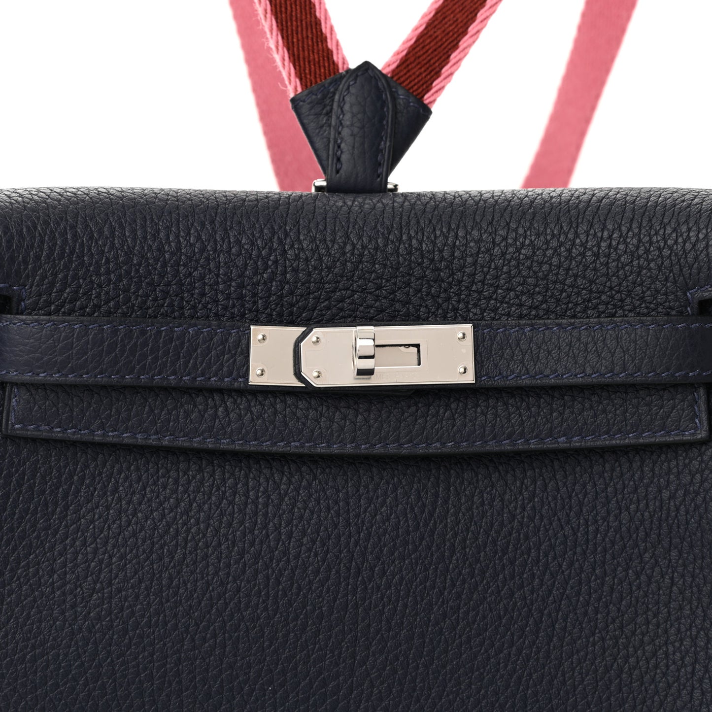 Taurillon Clemence Kelly Ado Backpack Bleu Nuit Rose D'ete Rouge H