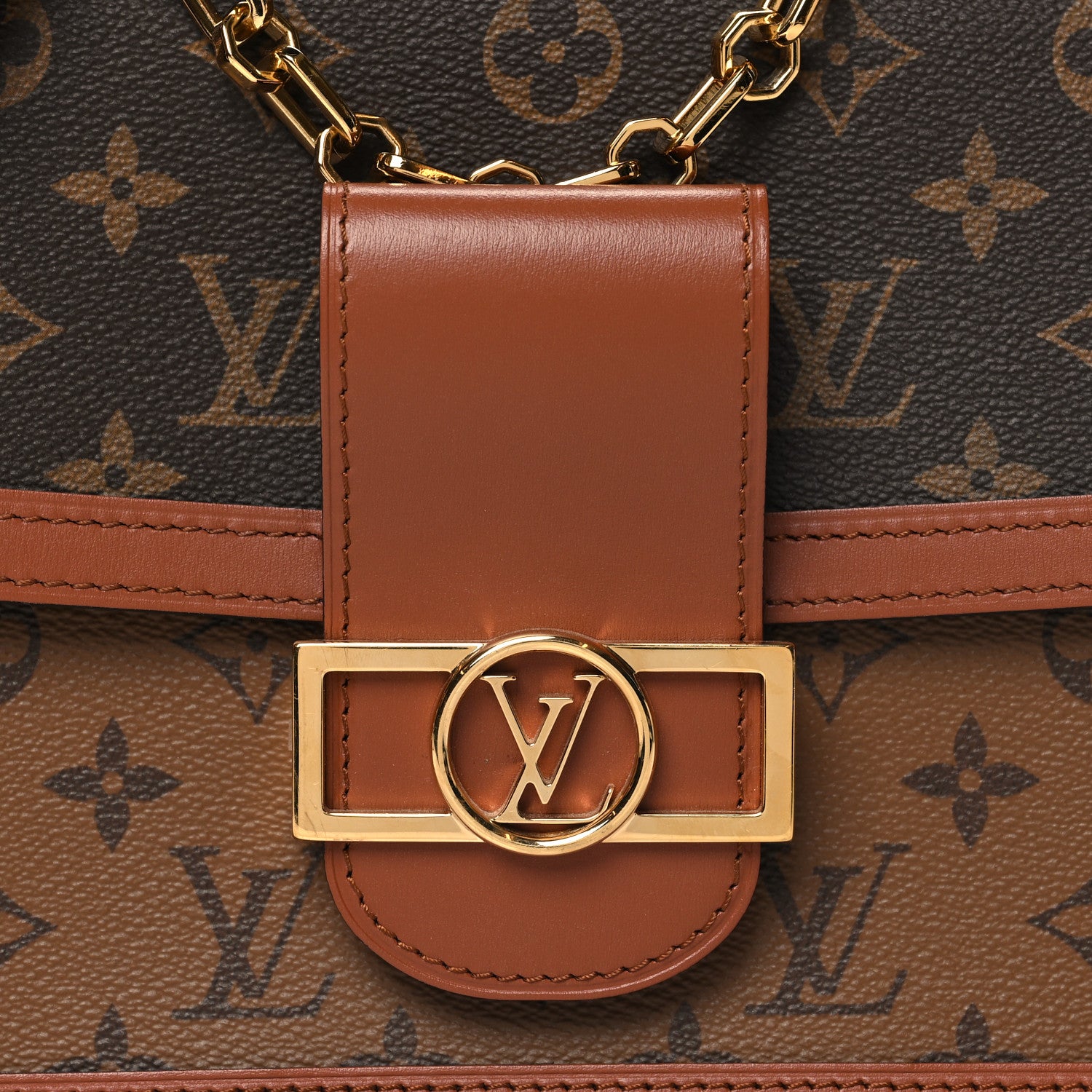 Louis Vuitton Reverse Monogram Dauphine MM 8 of 10
