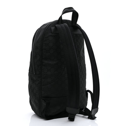 Gucci Nylon Monogram Slim Backpack Black 3 of 11