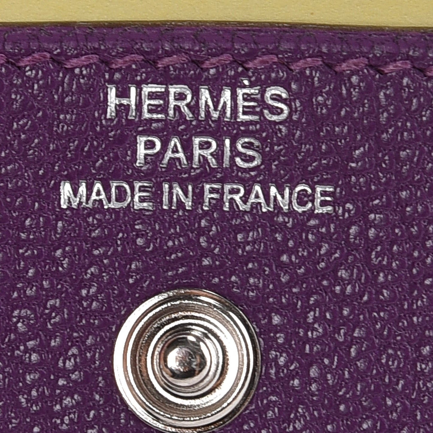 Chevre Post It Notepad Holder GM Violet