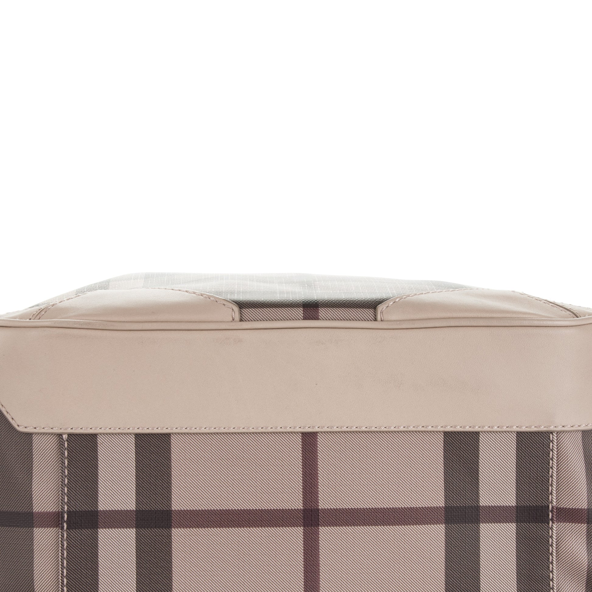 Burberry Smoked Check Tote Trench 10 of 10