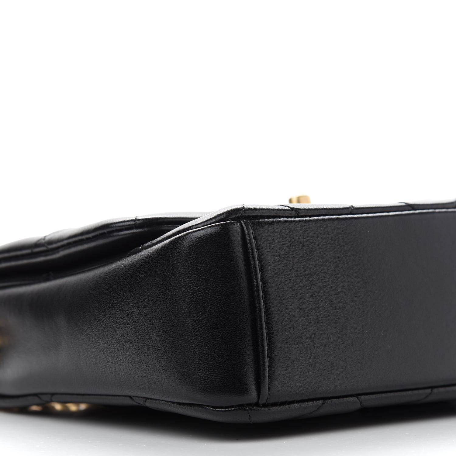 Chanel Lambskin Quilted Small Side Note Flap Black 8 of 9