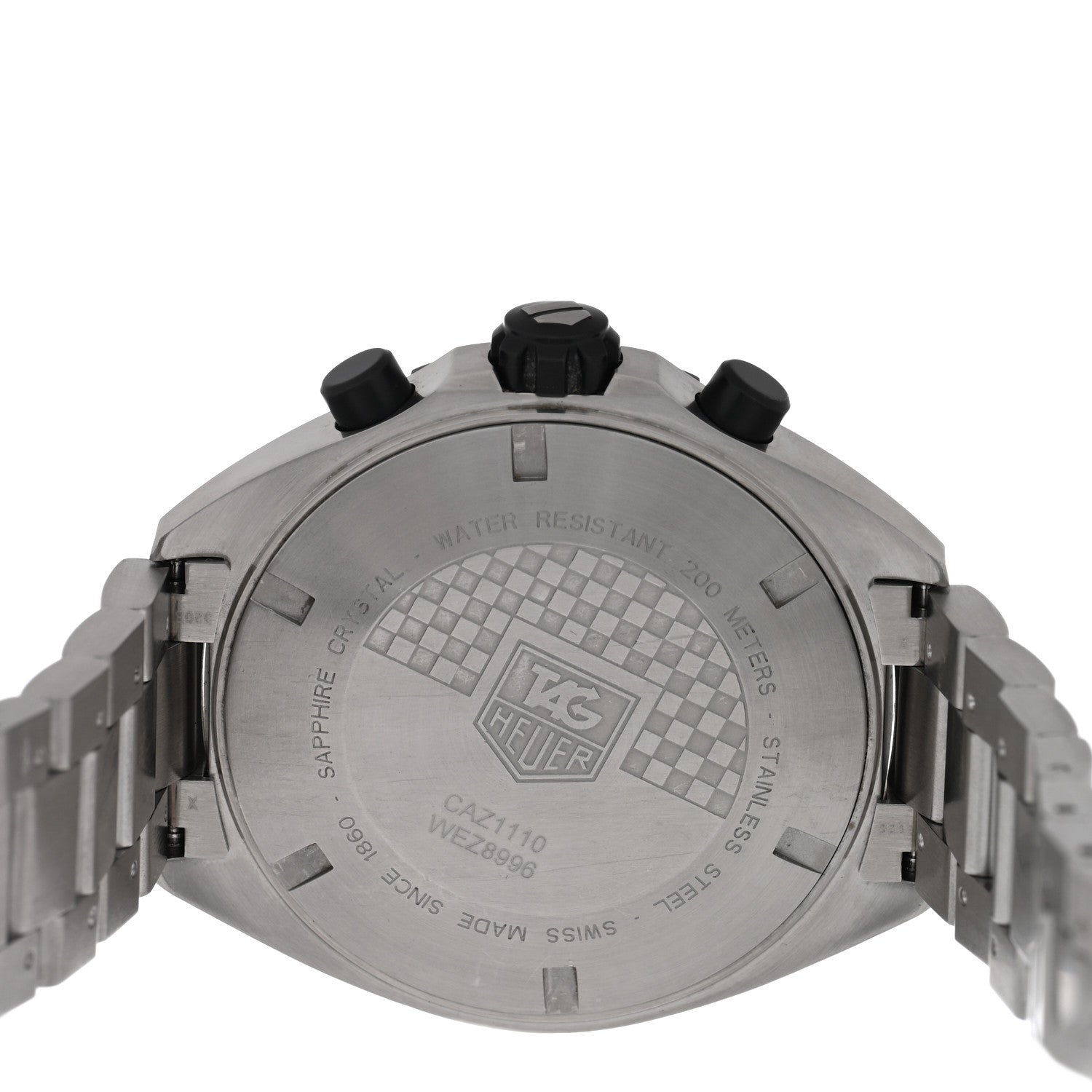 Tag Heuer Stainless Steel 41mm Formula 1 Chronograph Quartz Watch Black CAZ1110 4 of 5