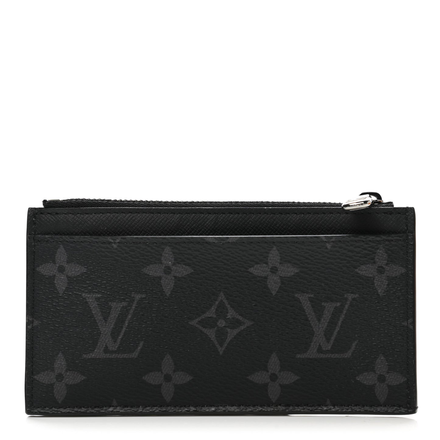 Reverse Monogram Eclipse Taiga Coin Card Holder