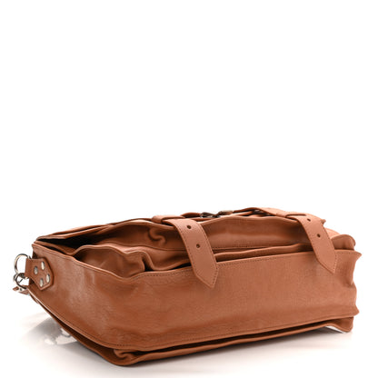 Proenza Schouler Lambskin Medium PS1 Satchel Saddle 4 of 8