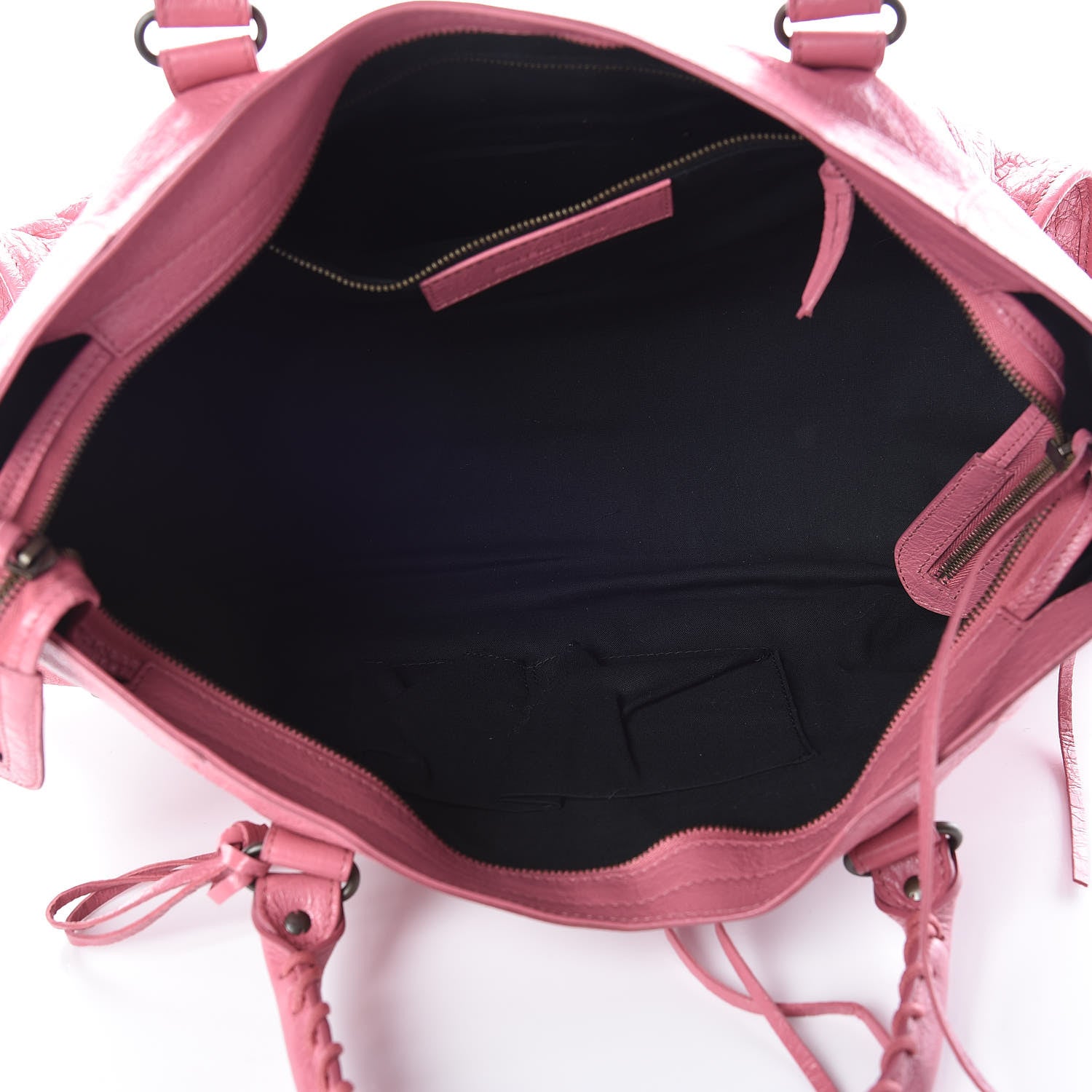 Balenciaga Agneau Classic Hardware Part Time Rose Hortensia 5 of 9