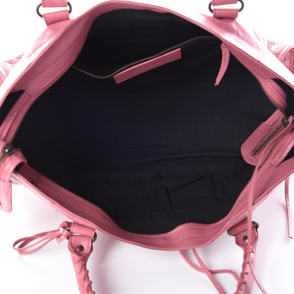 Balenciaga Agneau Classic Hardware Part Time Rose Hortensia 5 of 9