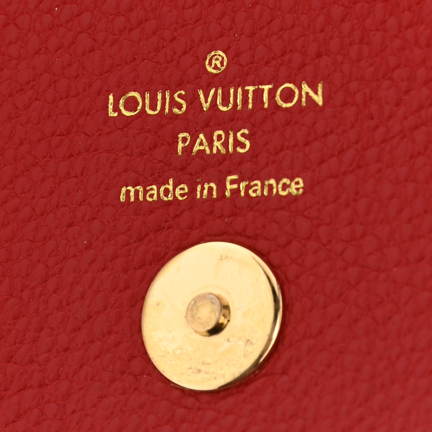 Louis Vuitton Empreinte Adele Wallet Cherry 6 of 8