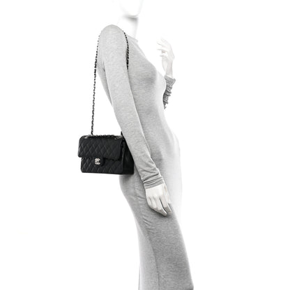 Chanel Caviar Quilted Small Double Flap Black 2 of 10