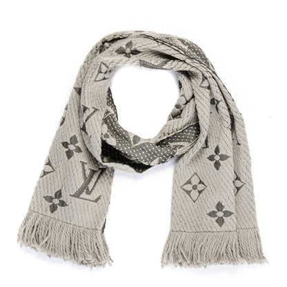 Louis Vuitton Wool Silk Logomania Scarf Verone 1 of 4
