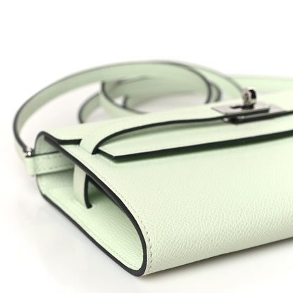 Hermes Epsom Kelly Wallet To Go Vert Fizz 7 of 9