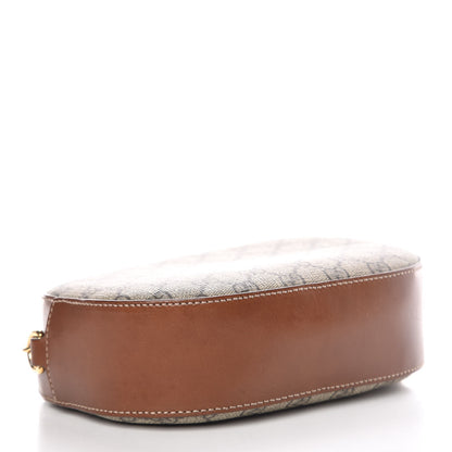 Gucci GG Supreme Monogram Cuoio Toscano Mini Chain Shoulder Bag Beige Ebony Cuir 4 of 12