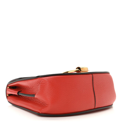 Salvatore Ferragamo Calfskin Small Margot Crossbody Paprika 4 of 11