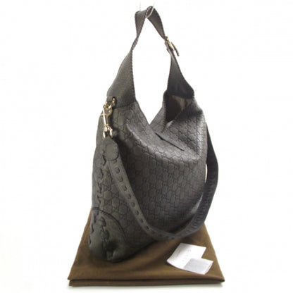 Gucci Guccissima Large New Jackie Shoulder Bag Gray 3 of 11