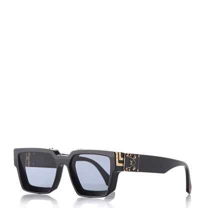 Louis Vuitton Acetate 1.1 Millionaires Sunglasses Z1165W Black 1 of 8