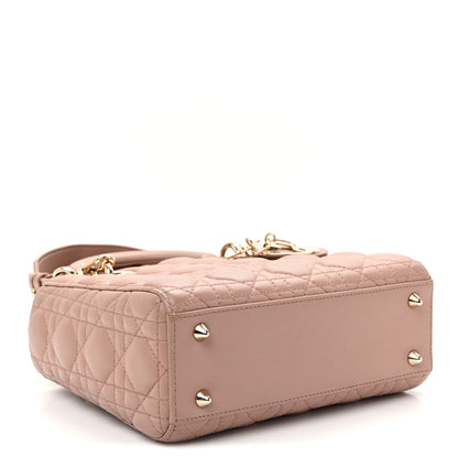 Christian Dior Lambskin Cannage Small My ABCDior Lady Dior Blush 4 of 10