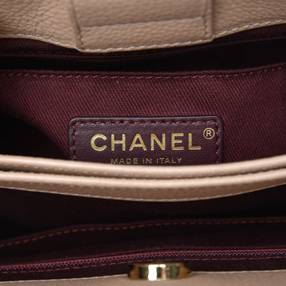 Chanel Grained Calfskin Mini Neo Executive Shopper Tote Light Beige 7 of 9