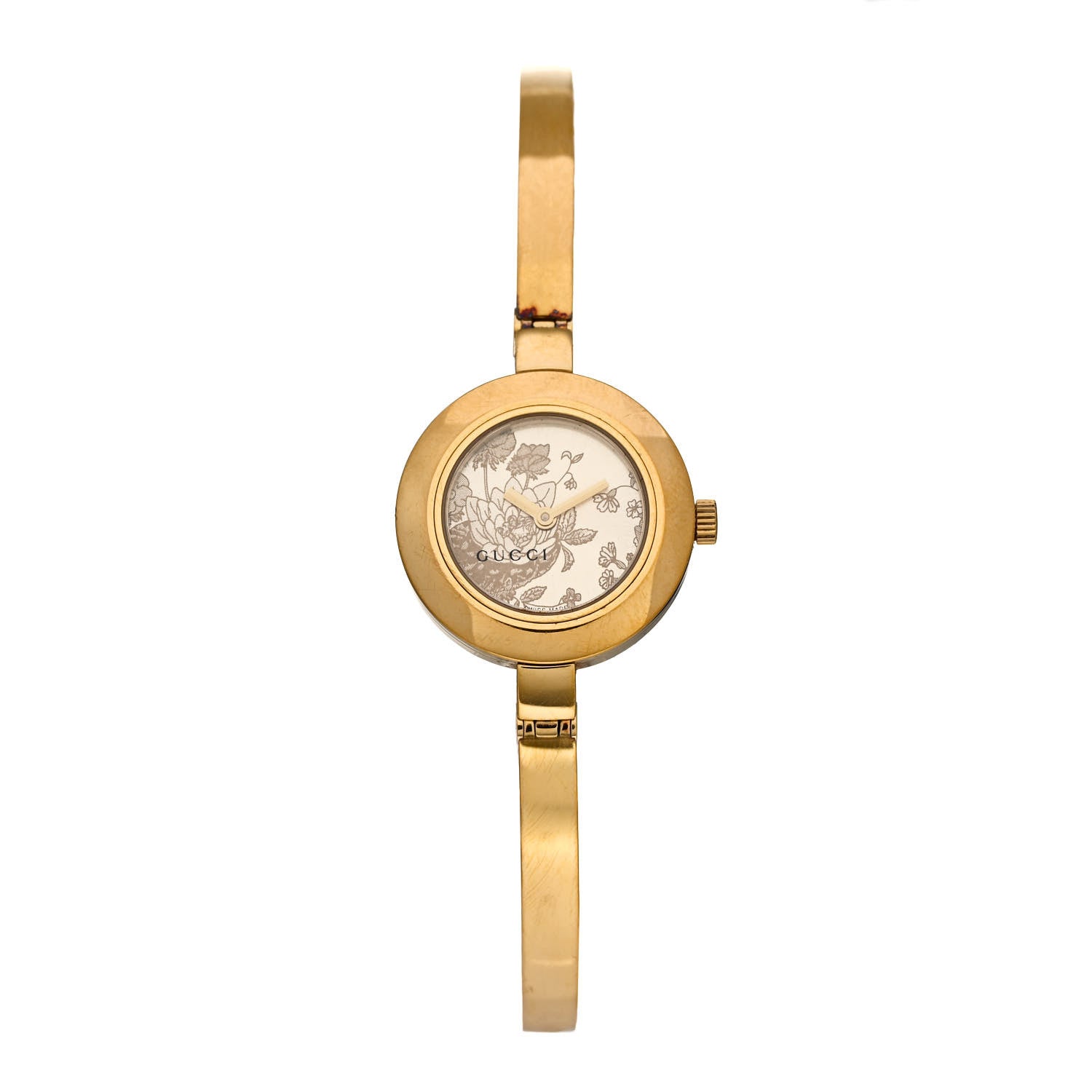 Gucci Stainless Steel 25mm 105 Series Floral Quartz Watch 1 of 4