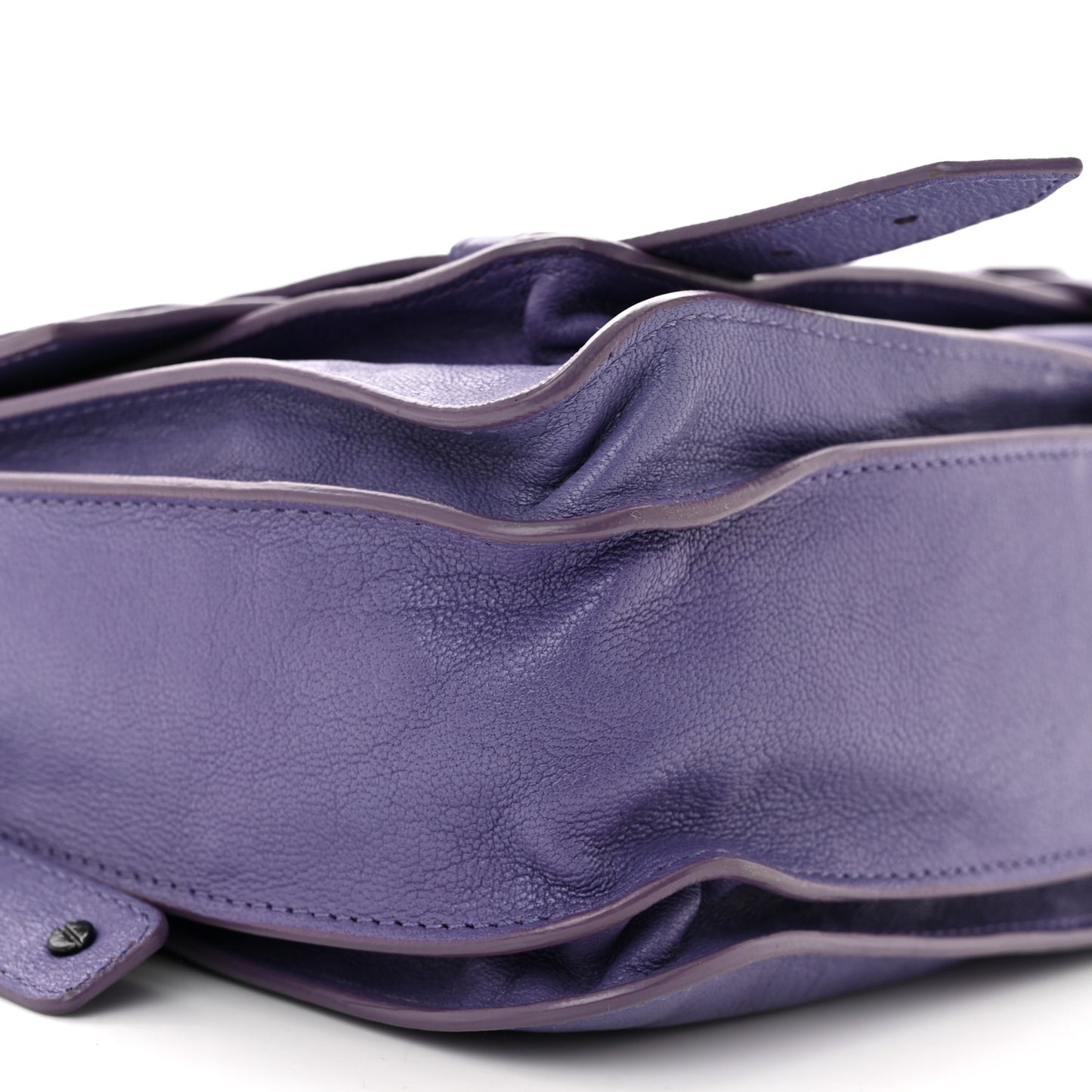Lambskin PS1 Mini Pouch Messenger Bag Berry