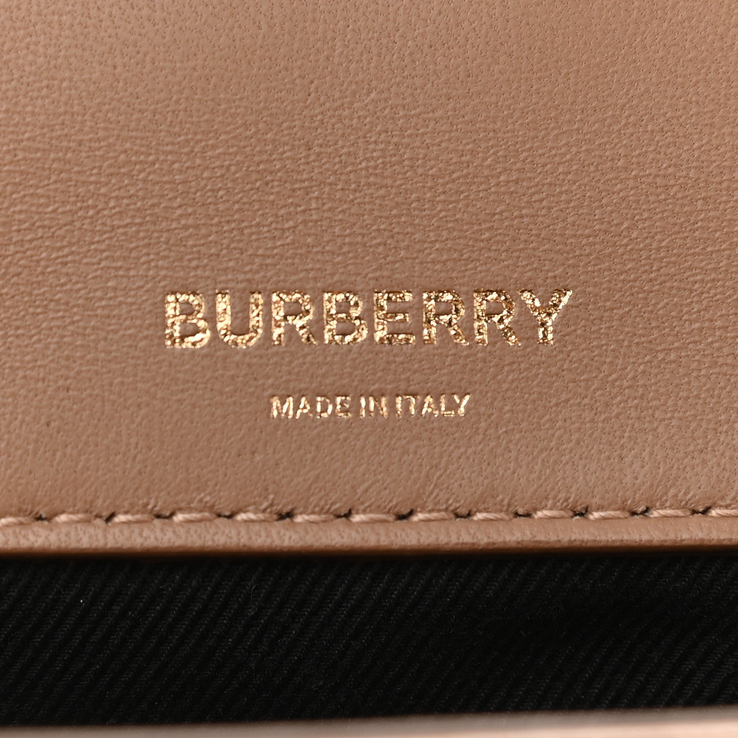 Burberry Lambskin Quilted Medium Lola Bag Camel 6 of 8