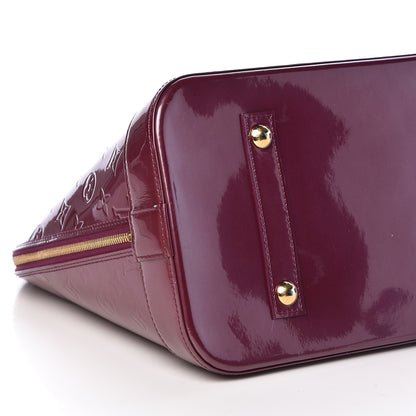 Louis Vuitton Vernis Alma GM Violet 8 of 10