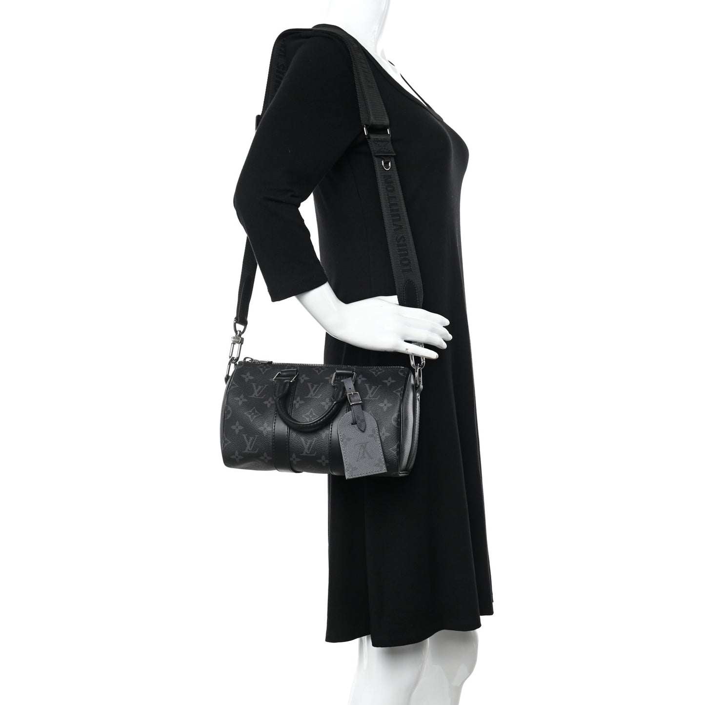 Reverse Monogram Eclipse Keepall Bandouliere 25