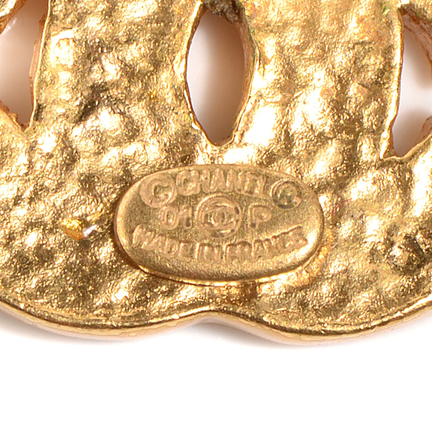 CC Earrings Gold