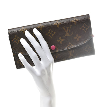 Louis Vuitton Monogram Emilie Wallet Hot Pink 2 of 7