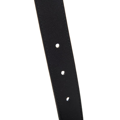 Gucci Calfskin Crystal Double G 30mm Belt 95 38 Black 5 of 5