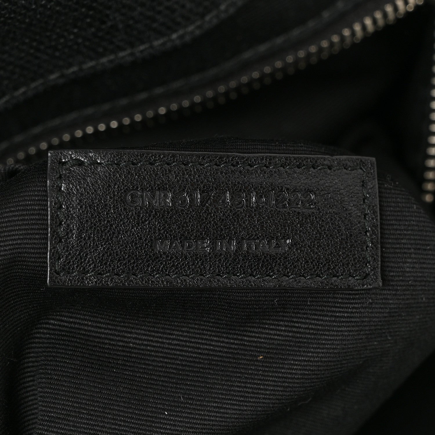 Saint Laurent Raffia Linen Calfskin Small Rive Gauche Tote Black 7 of 14