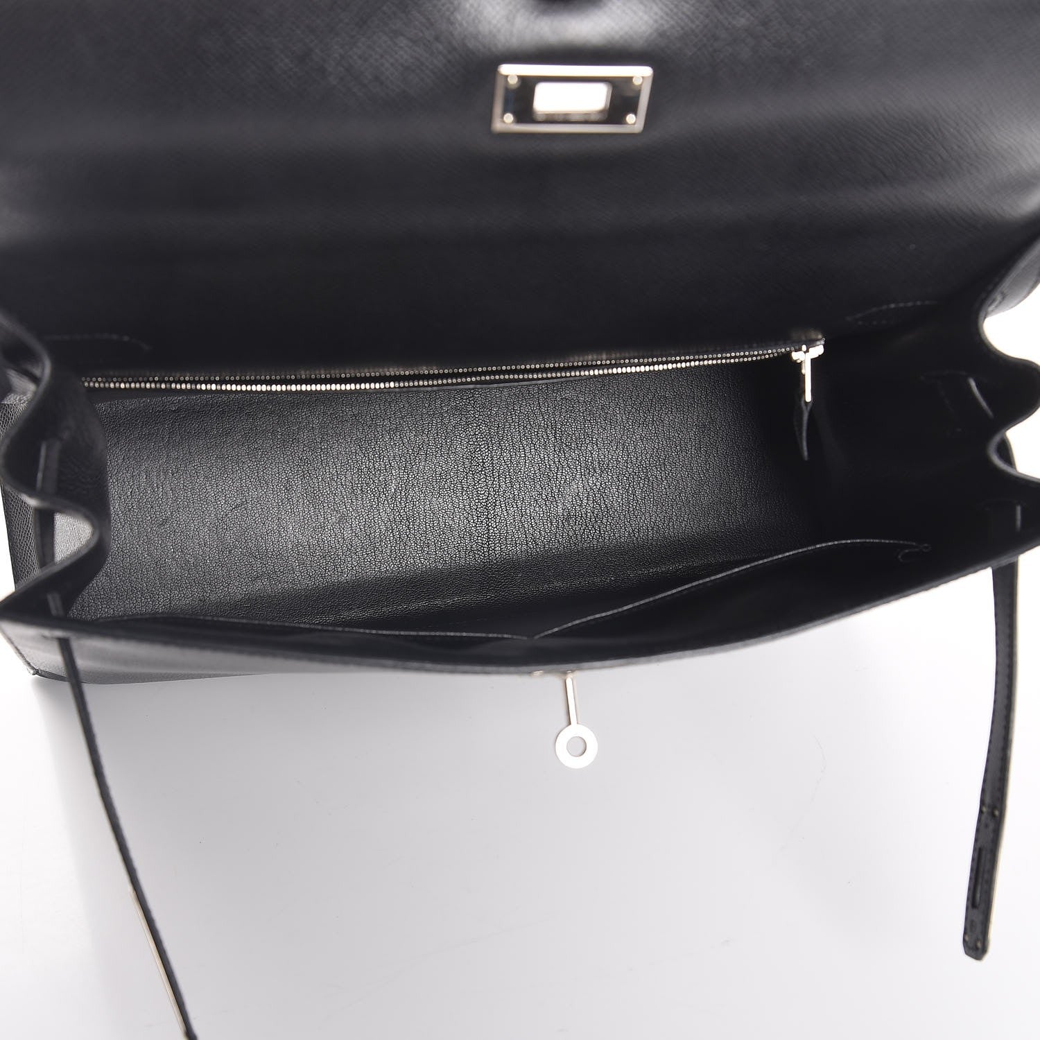 Hermes Epsom Kelly Sellier 35 Black 6 of 11