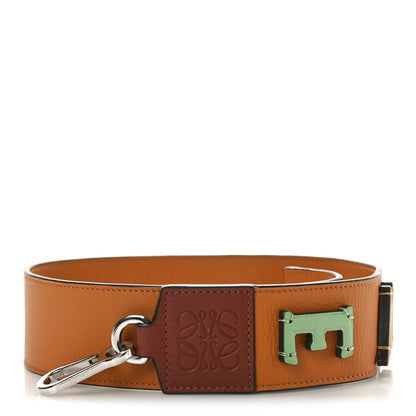 Loewe Calfskin Logo Strap Tan Multicolor 1 of 5
