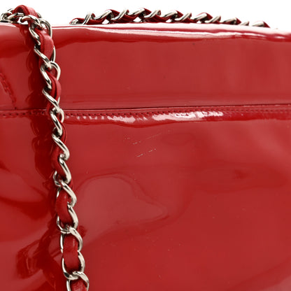Chanel Vinyl Small Lipstick Flap Bag Red 12 of 12