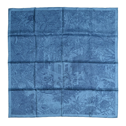 Hermes Silk Faubourg Tropical Wash Scarf 90 1 of 6