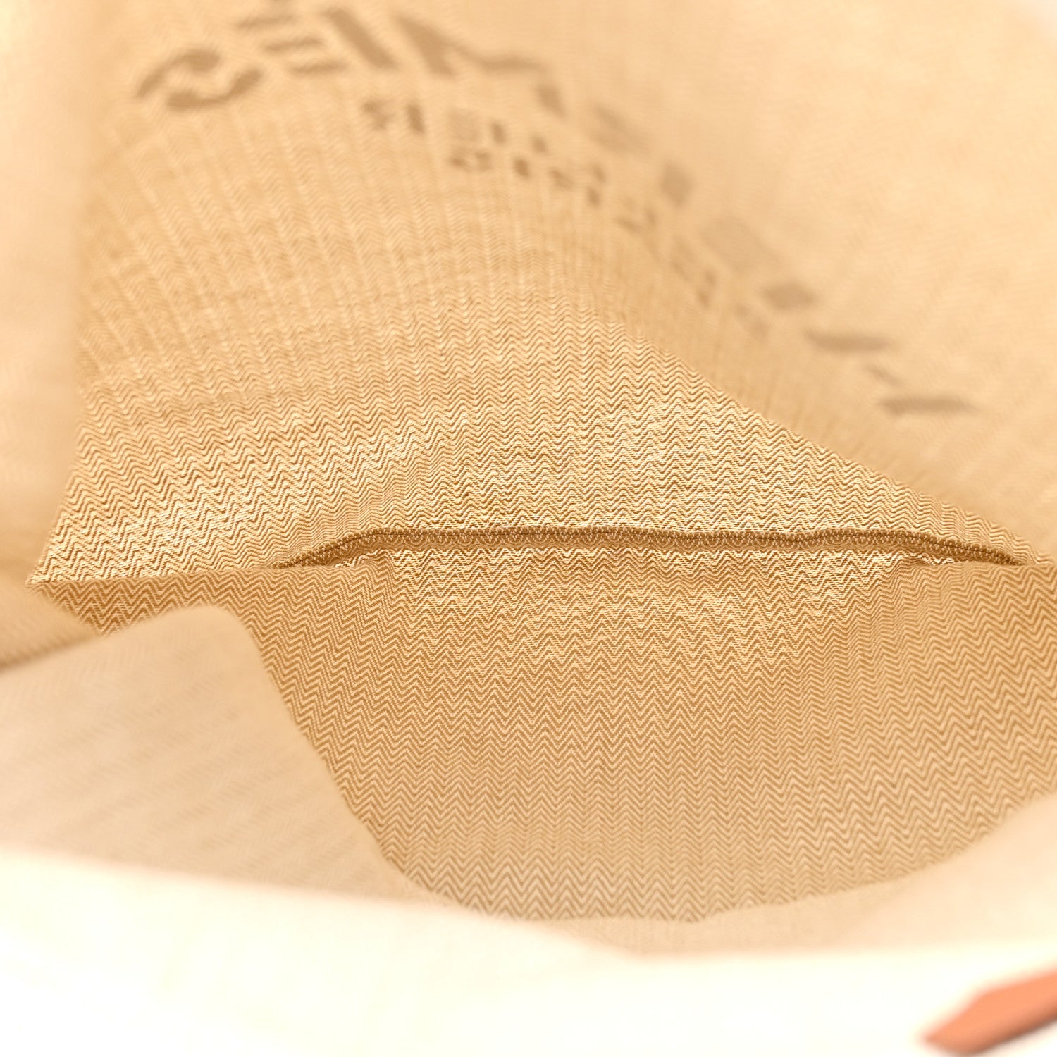 Hermes Canvas Swift Aline Grooming Bag Gold 5 of 9