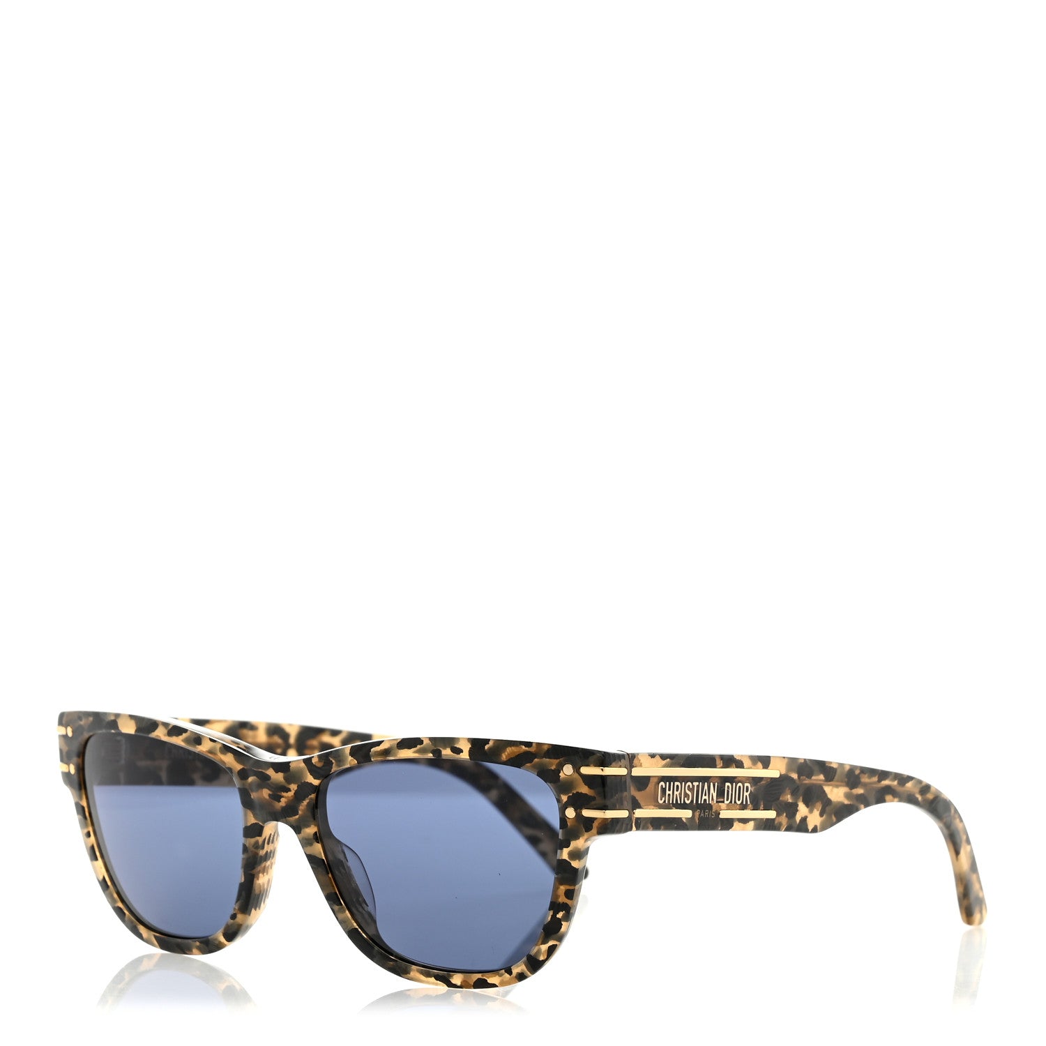 Christian Dior Diorsignature S6U Square Sunglasses Tortoise Grey 1 of 7