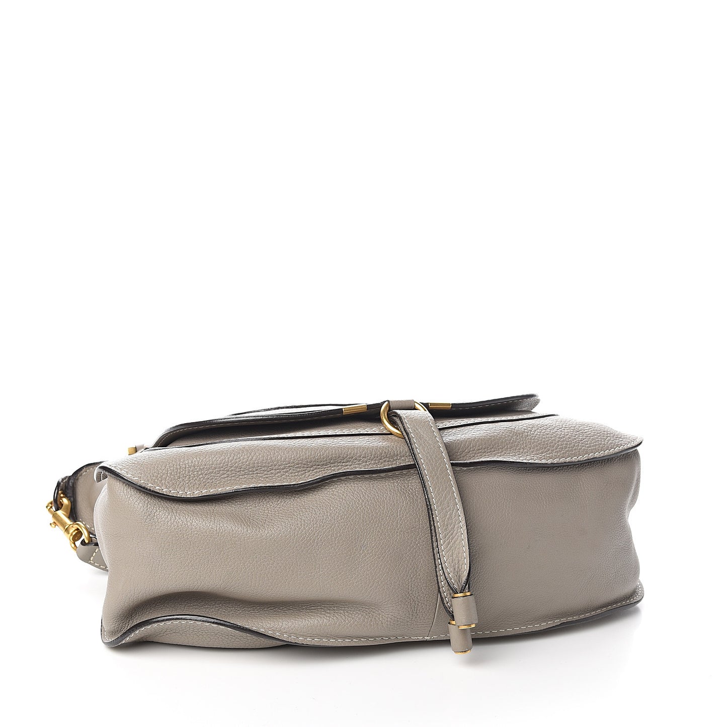 Calfskin Medium Marcie Satchel Cashmere Grey