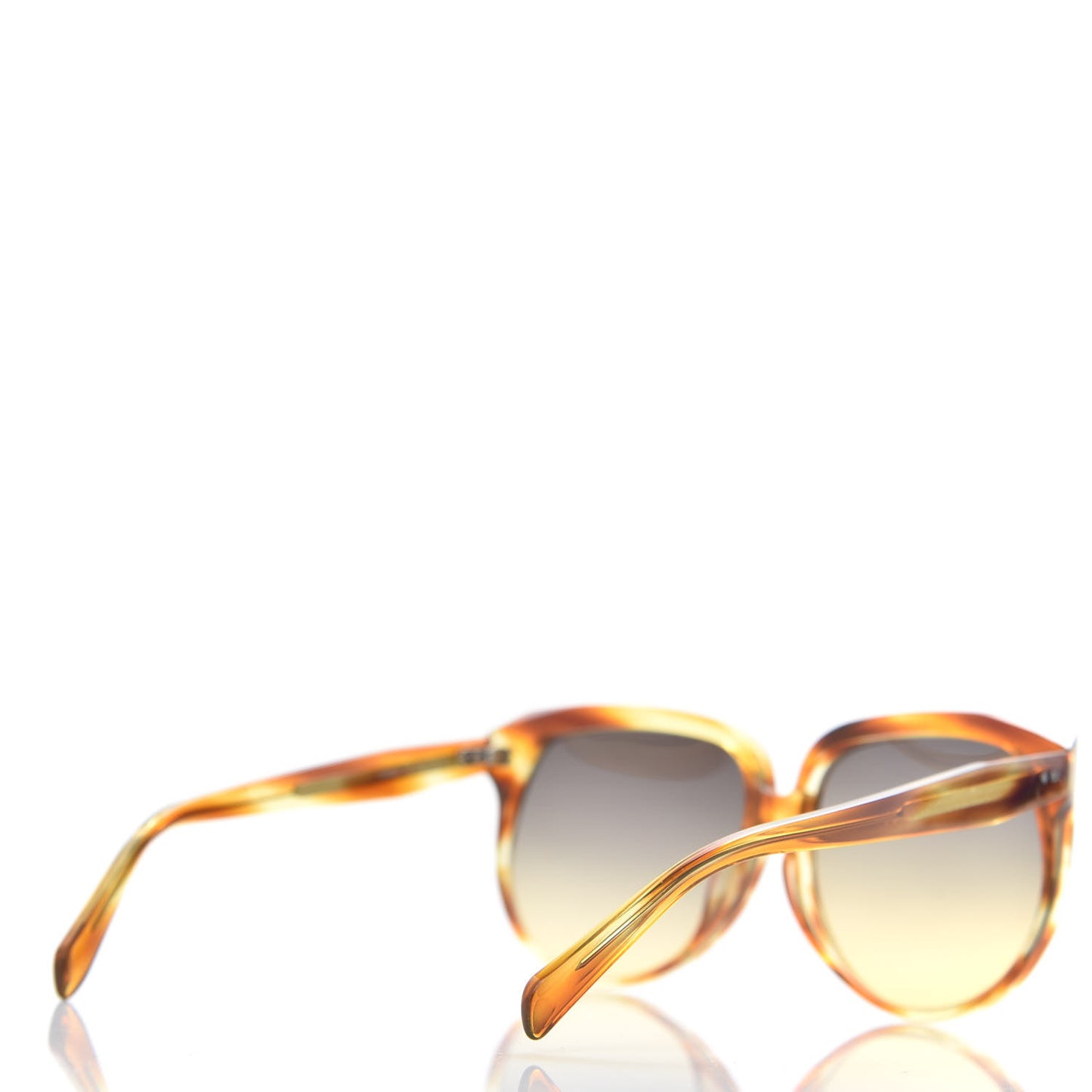 Gradient Square Sunglasses CL40048F Havana